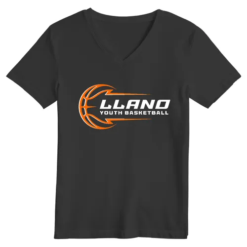 LYB Women's Relaxed Jersey V-neck T-shirt