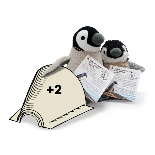 Sponsor 3 Penguin Nests + Adult Penguin Plush