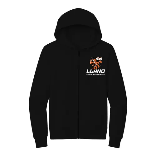 LYB Adult Unisex Organic French Terry Full-Zip Hoodie