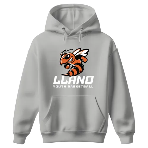 LYB Adult Unisex Organic Cotton French Terry Pullover Hoodie
