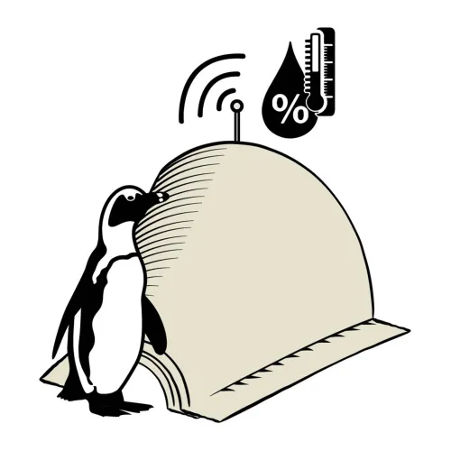Sponsor A Penguin Nest with Electronics