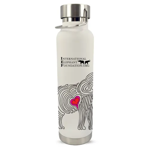 Echoes of the Herd - 22 oz Double Insulated Water Bottle